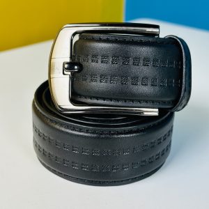 Genuine Leather Belt- Black