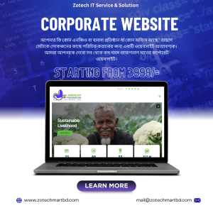 Corporate website
